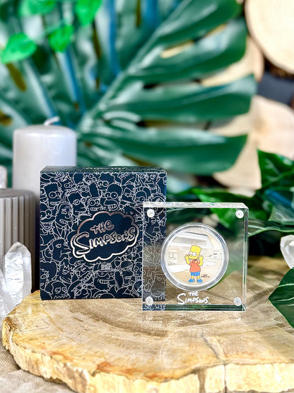 Fundstück Nr. 210 | Bart Simpson | 1 oz Silber Münze