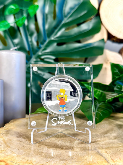 Fundstück Nr. 210 | Bart Simpson | 1 oz Silber Münze