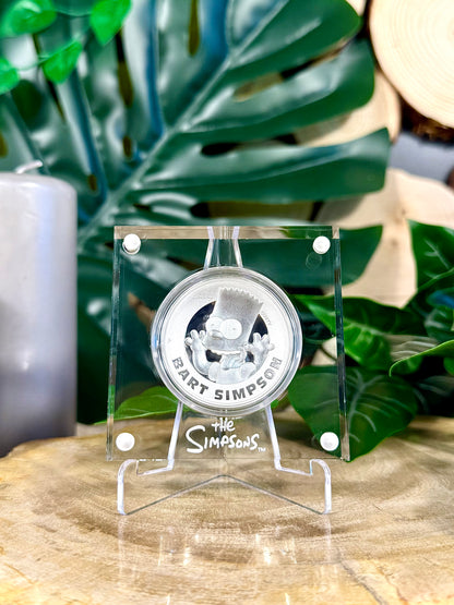 Fundstück Nr. 211 | Bart Simpson | 2 oz Silber Münze