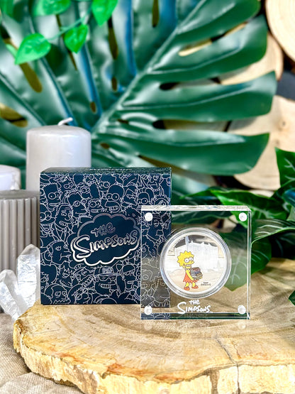 Fundstück Nr. 212 | Lisa Simpson | 1 oz Silber Münze