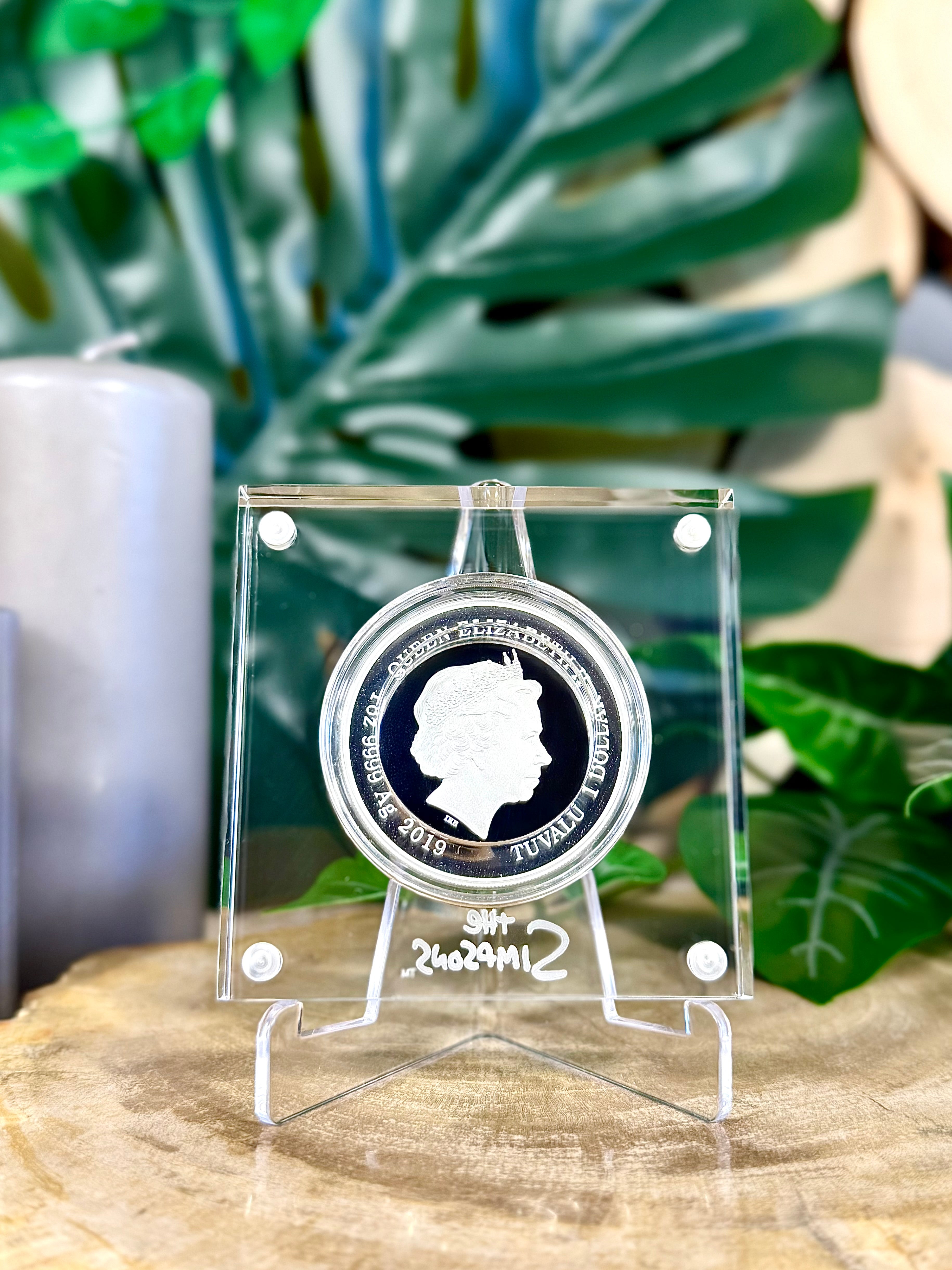 Fundstück Nr. 212 | Lisa Simpson | 1 oz Silber Münze