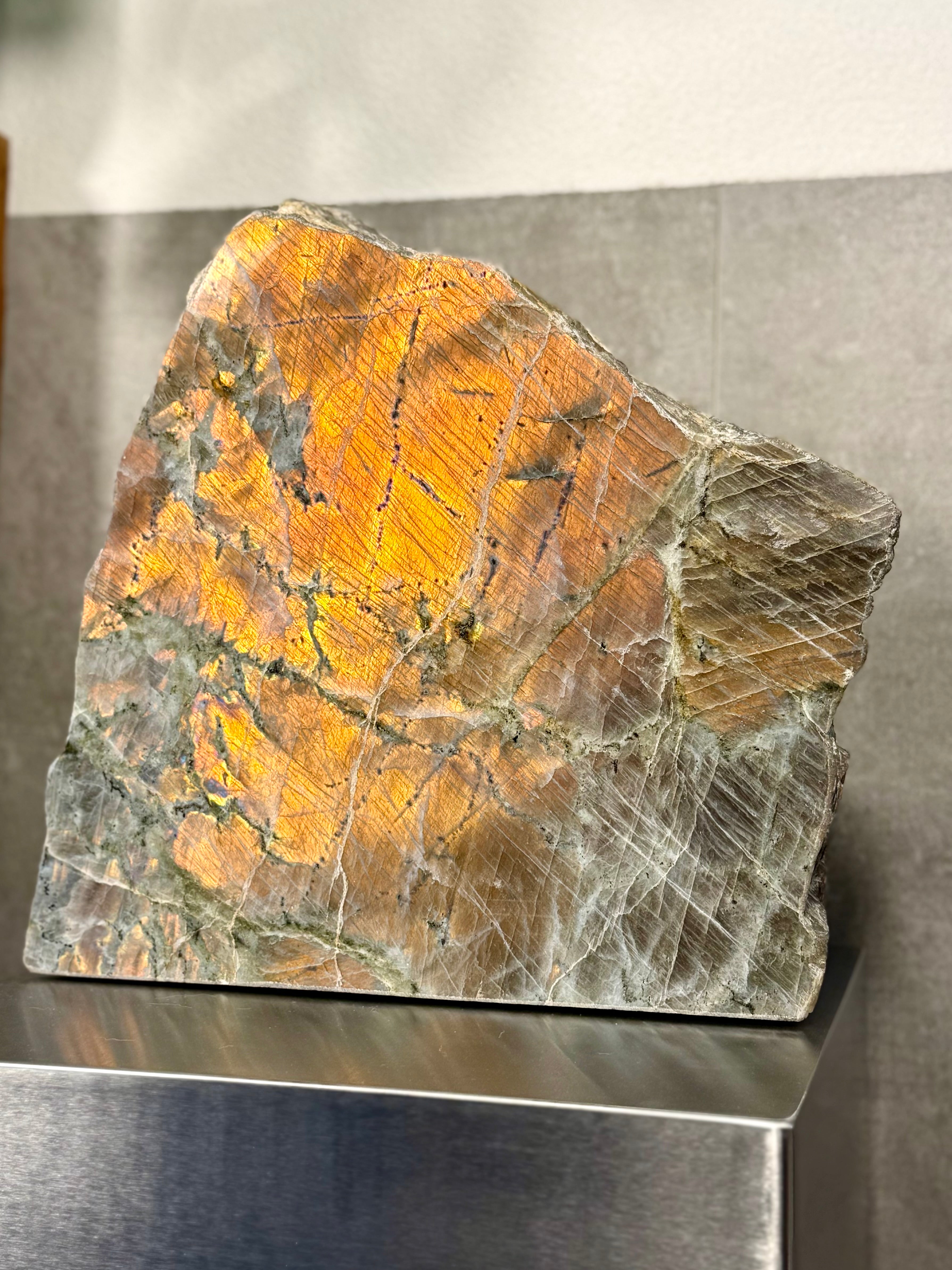 Meisterstück Nr. M6 | EARTH & STEEL COLLECTION - Labradorit