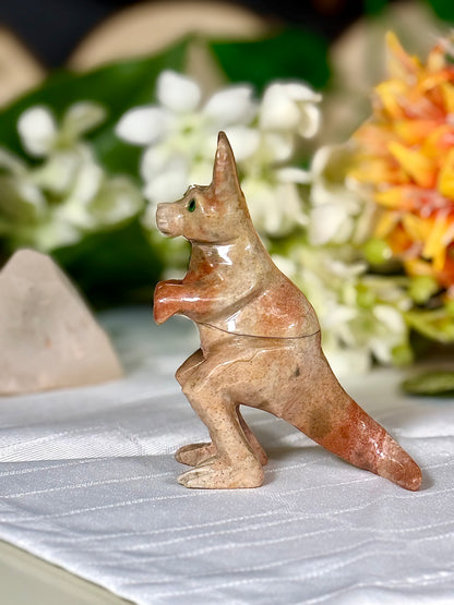 Fundstück Nr. SPECK14 | Kleines Känguru aus Speckstein