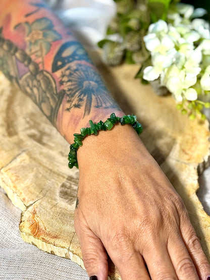 Serpentin (Kanada-Jade) | Armband Splitter