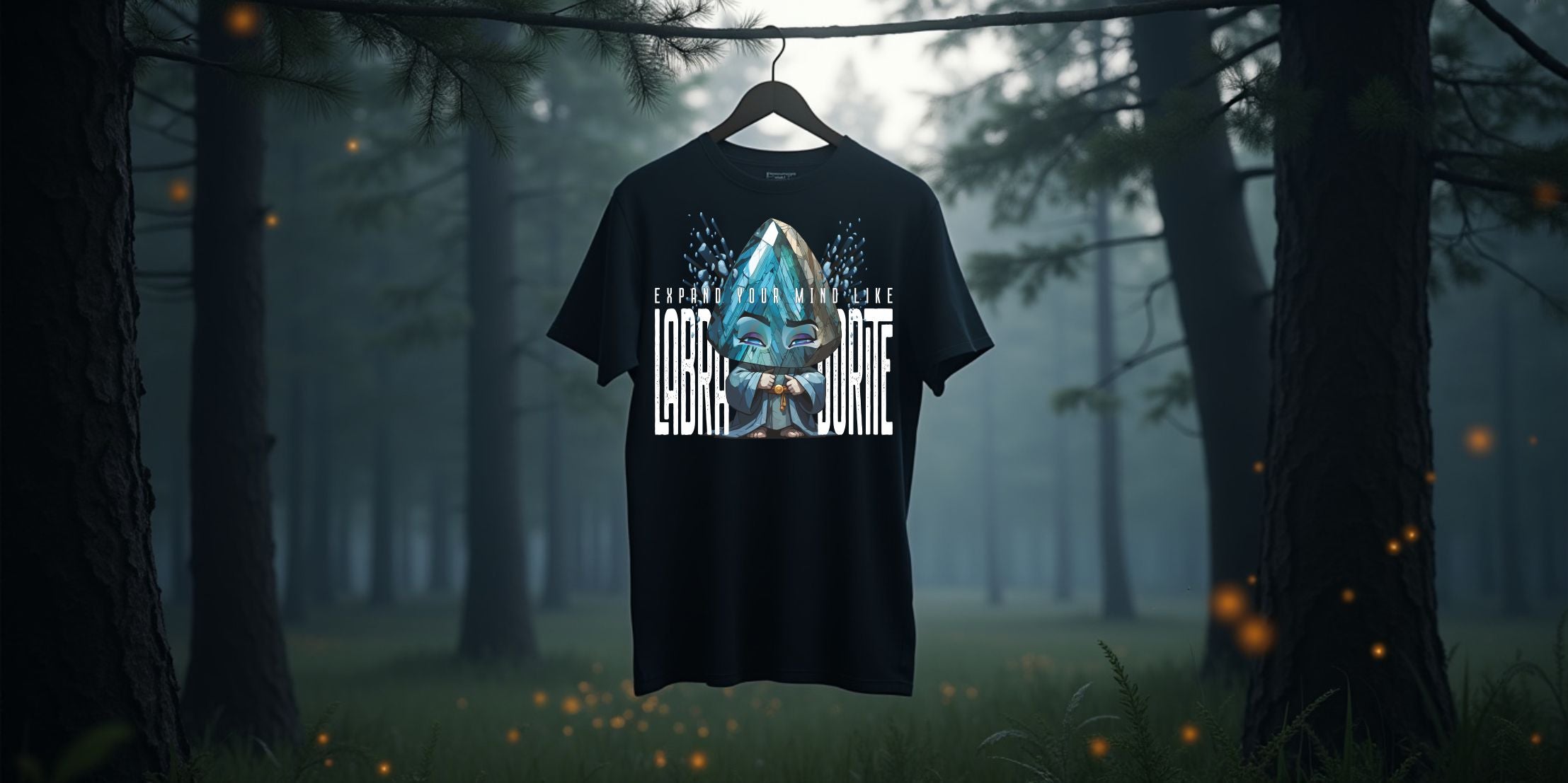 T-Shirt | Damen | Motiv: EXPAND YOUR MIND LIKE LABRADORITE
