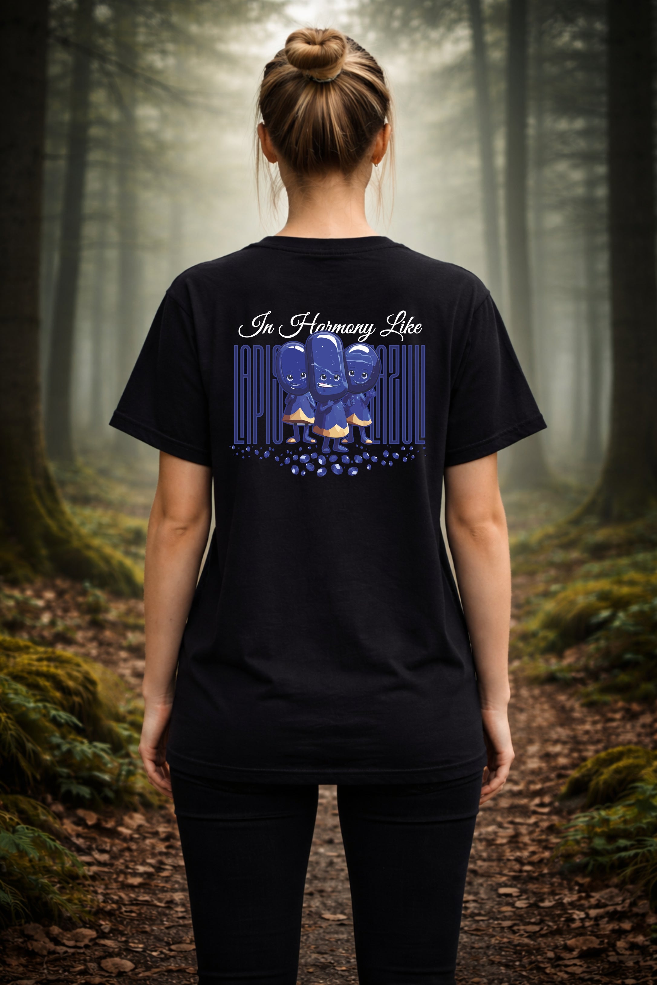 T-Shirt | Damen | Motiv: IN HARMONY LIKE LAPISLAZULI