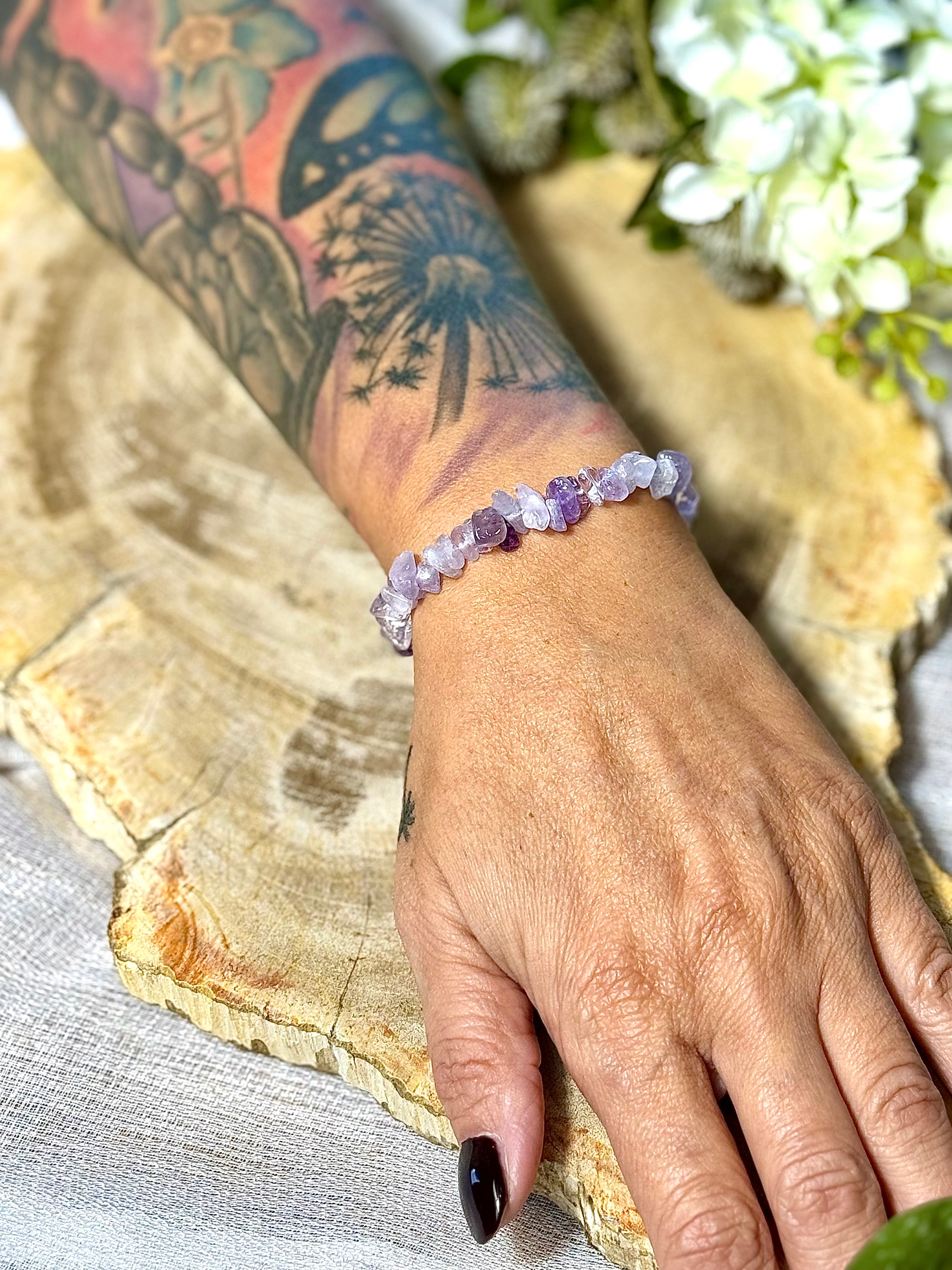 Lavendelquarz | Armband (Splitter)