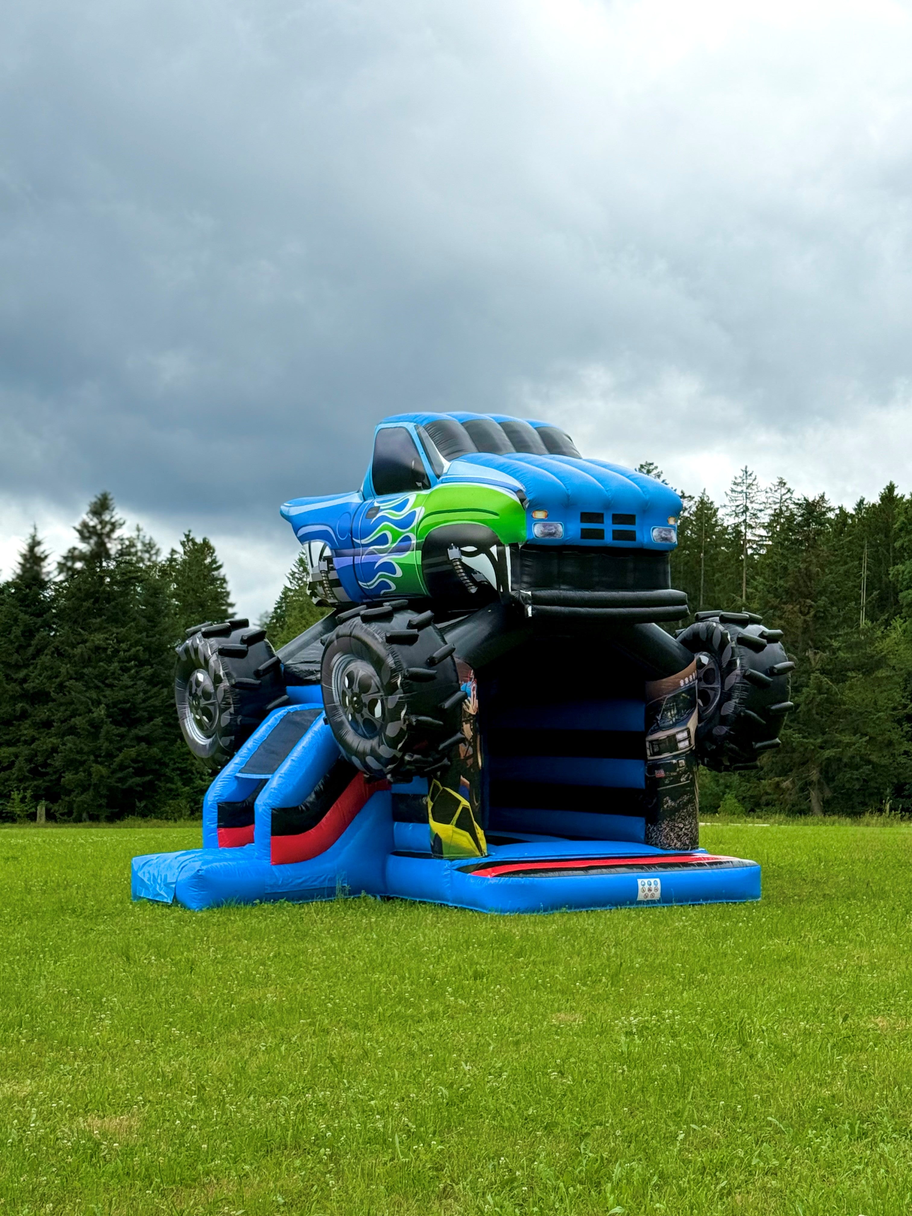 Hüpfburg - XXL Schwarzwälder Monstertruck