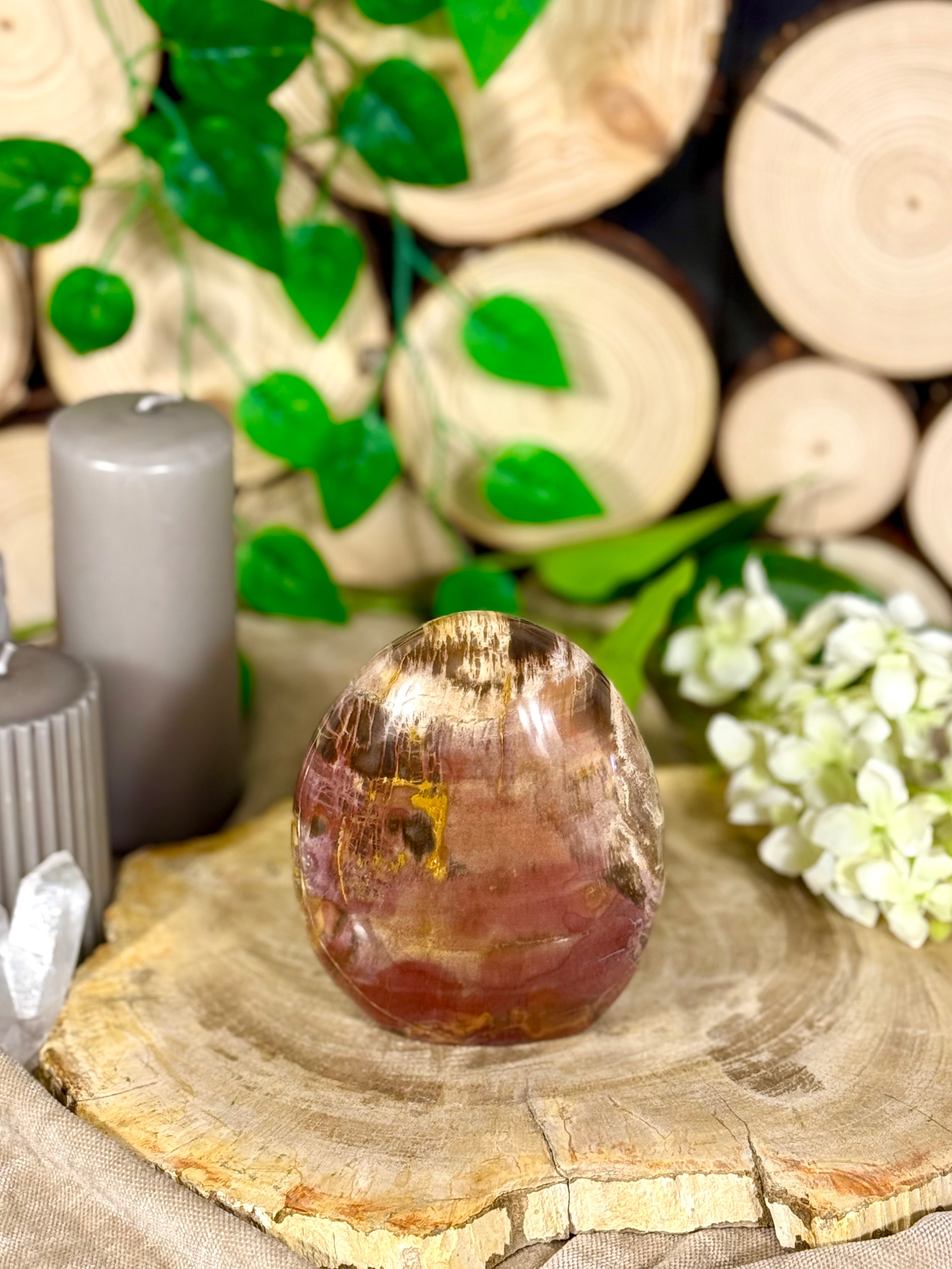 Fundstück Nr. 114 | Versteinertes Holz in Freiform