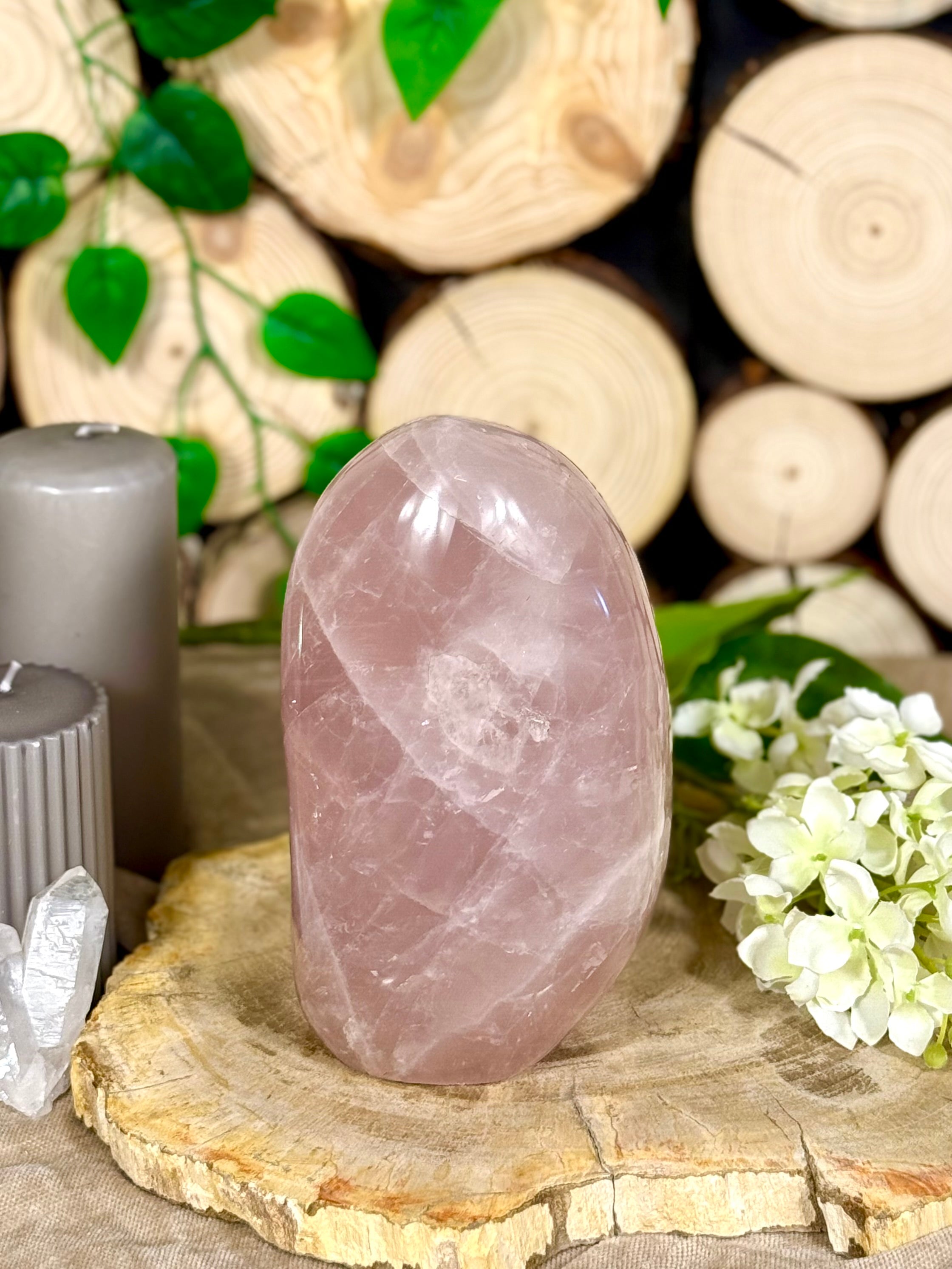 Fundstück Nr. 135 | Rosenquarz -Das Herz, das in deiner Hand liegt.