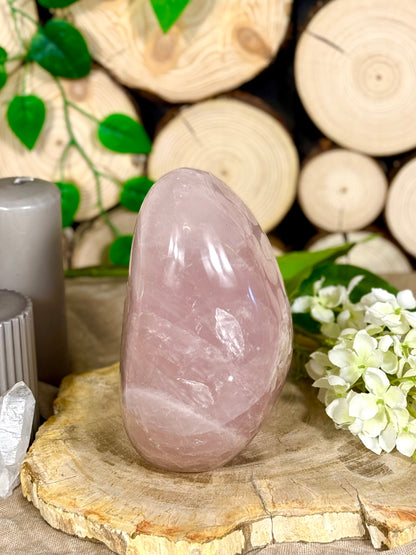 Fundstück Nr. 135 | Rosenquarz -Das Herz, das in deiner Hand liegt.