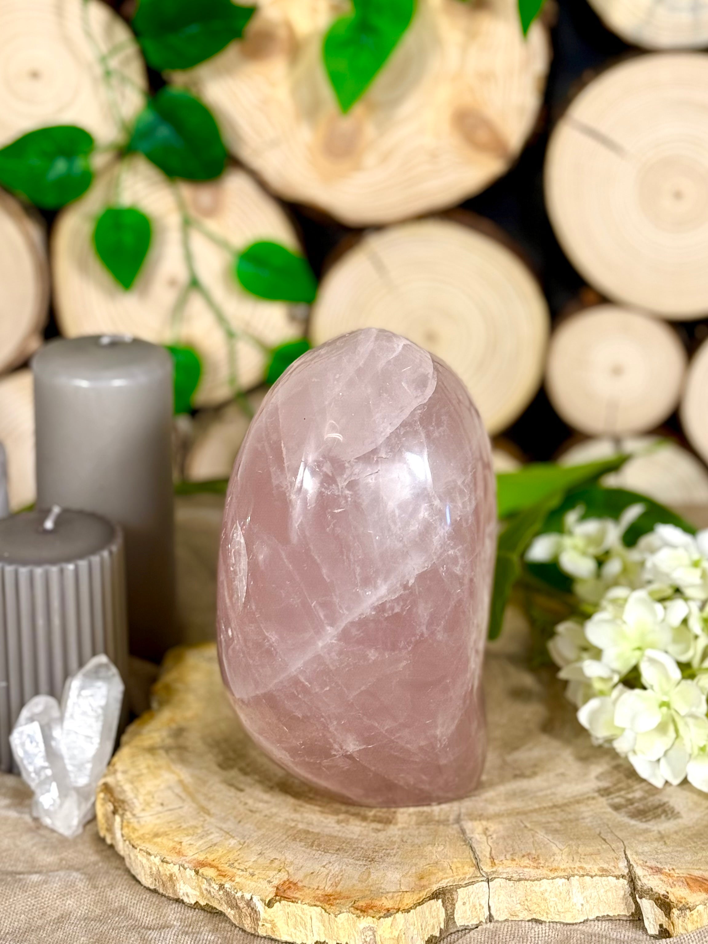 Fundstück Nr. 135 | Rosenquarz -Das Herz, das in deiner Hand liegt.