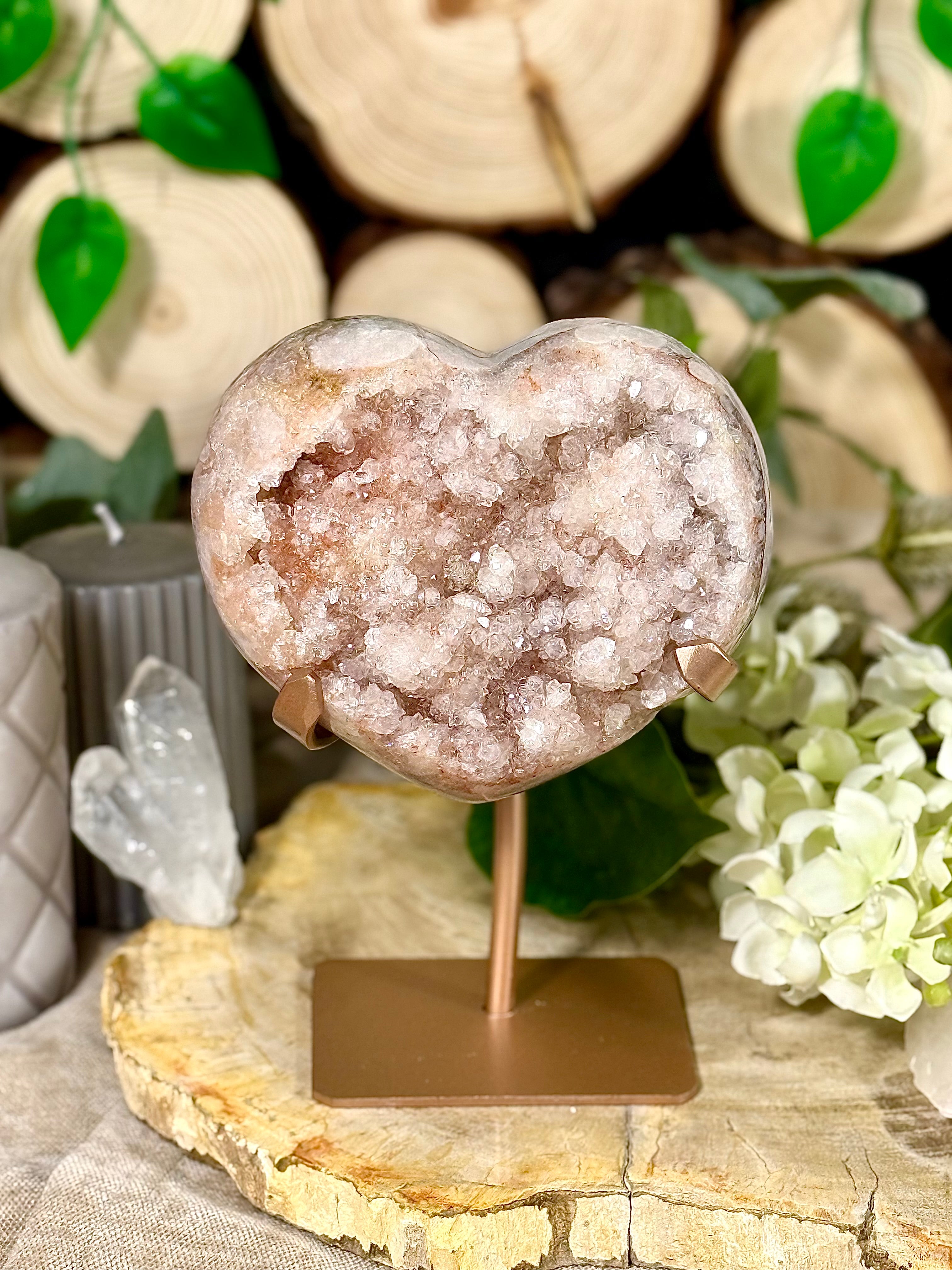 Fundstück Nr. PA20 | Pink Amethyst Herz