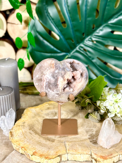 Fundstück Nr. PA2 | Pink Amethyst Herz