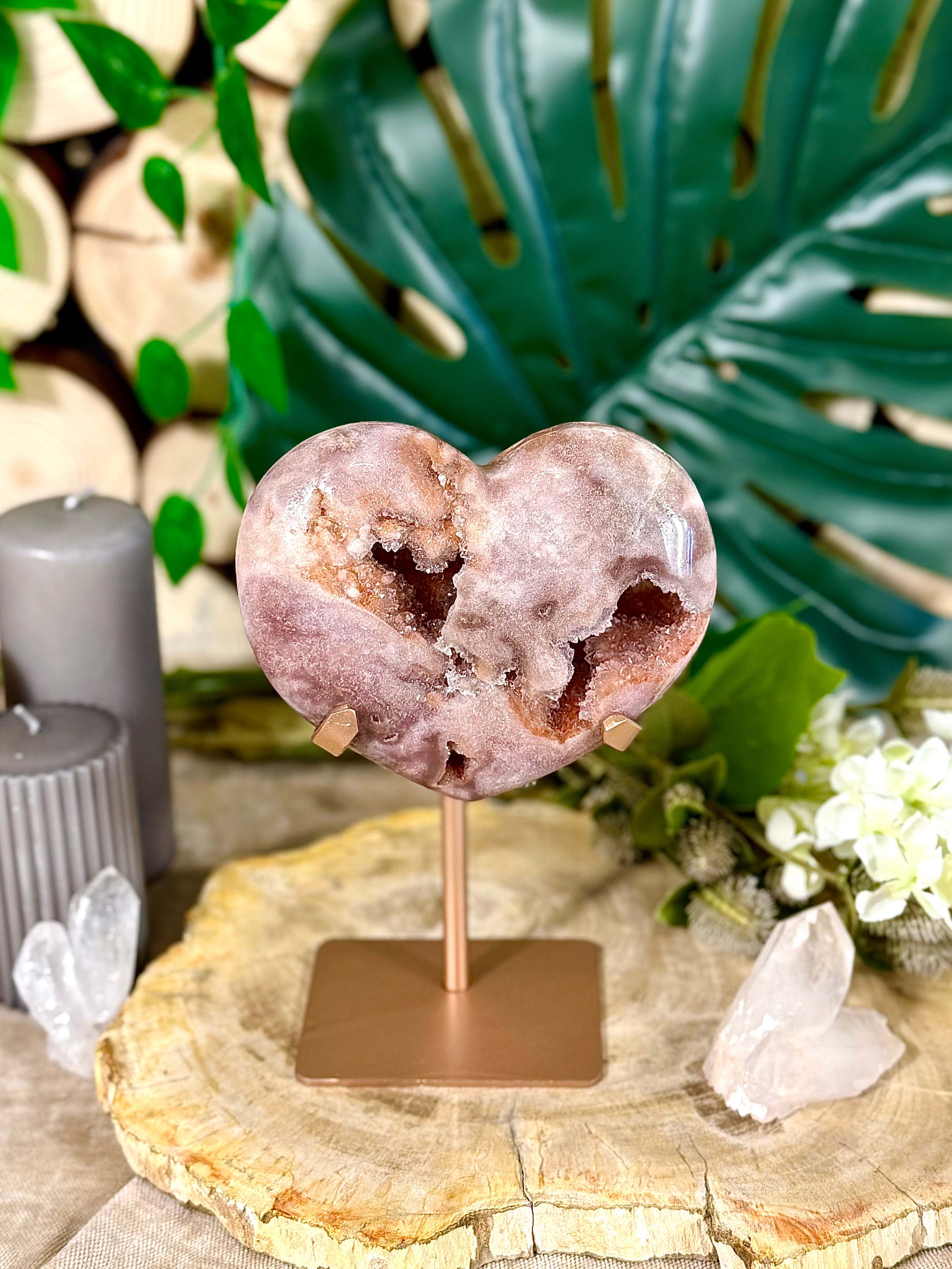 Fundstück Nr. PA3 | Pink Amethyst Herz