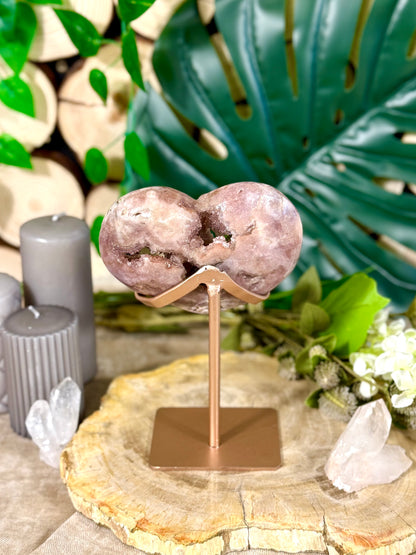 Fundstück Nr. PA3 | Pink Amethyst Herz