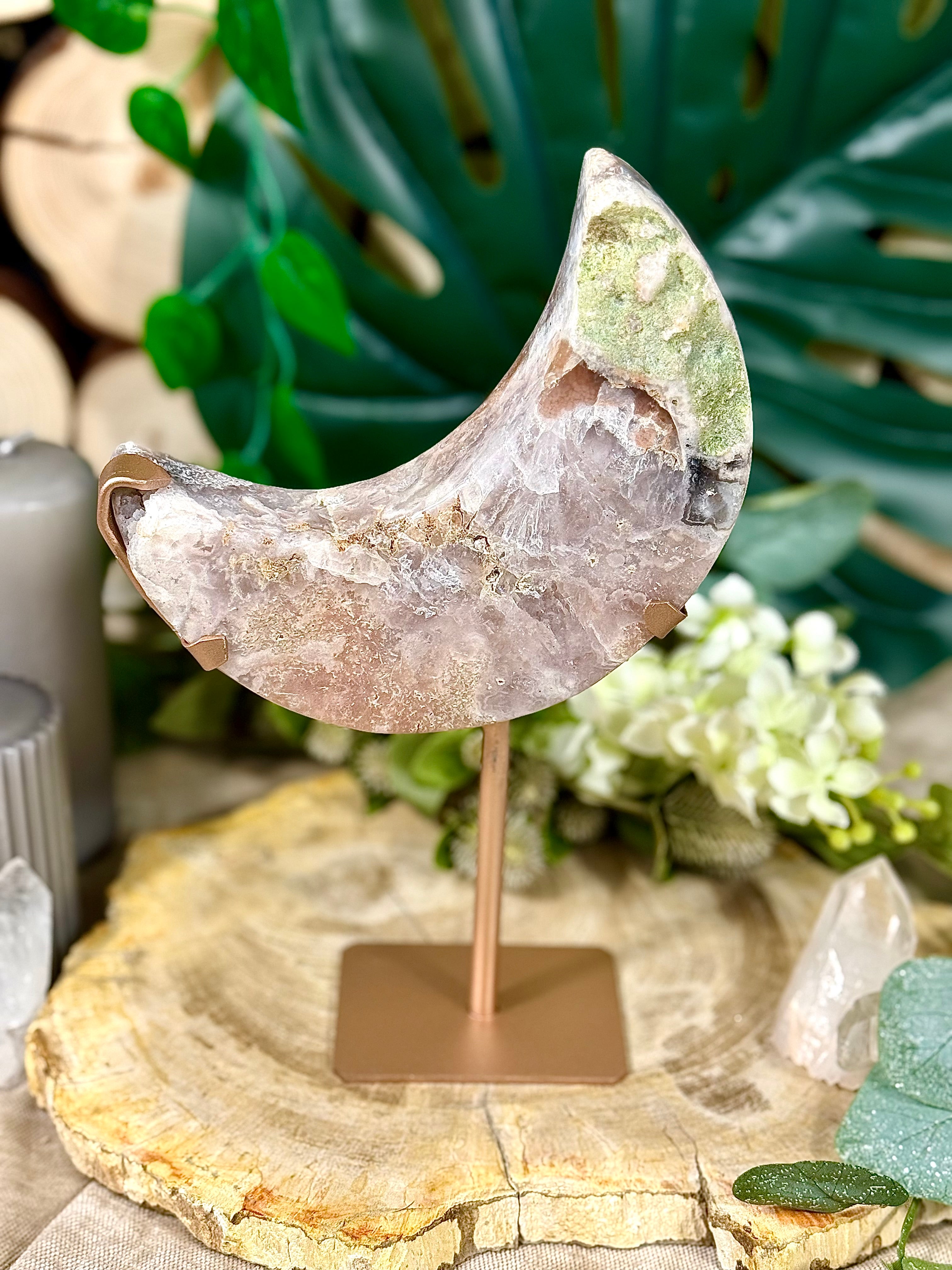 Fundstück Nr. PA7 | Pink Amethyst Mond