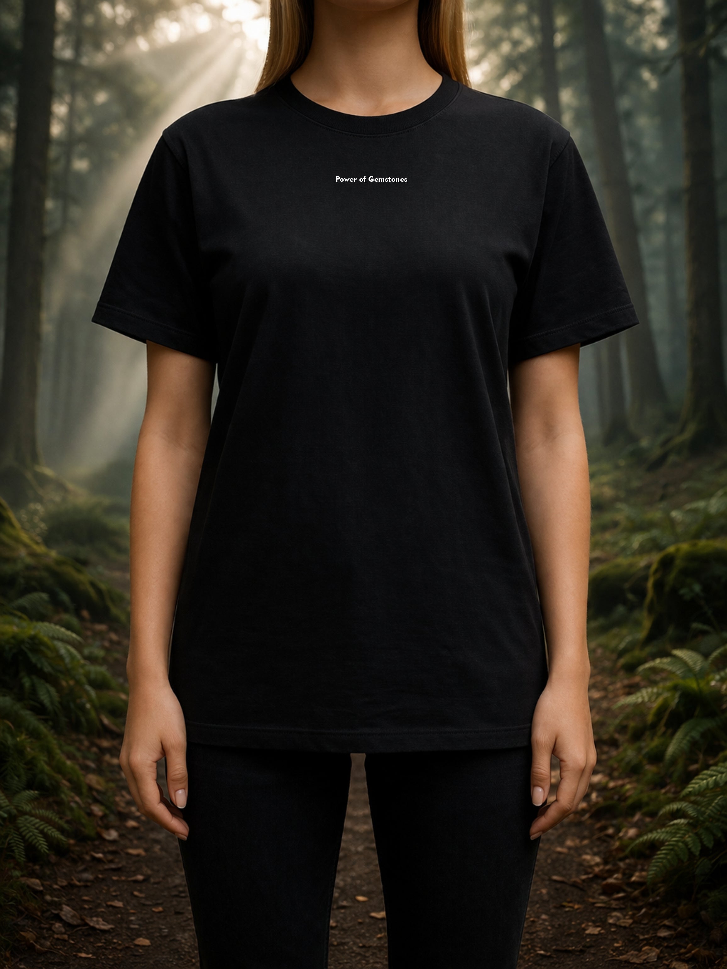 T-Shirt | Damen | Motiv: BE BALANCED LIKE ROSEQUARTZ  - Motiv 2