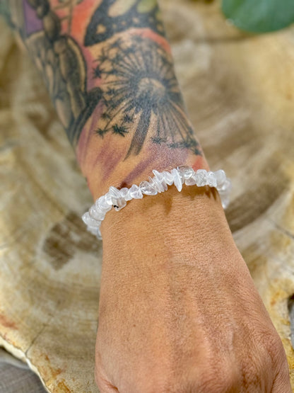 Regenbogen Mondstein | Armband (Splitter)