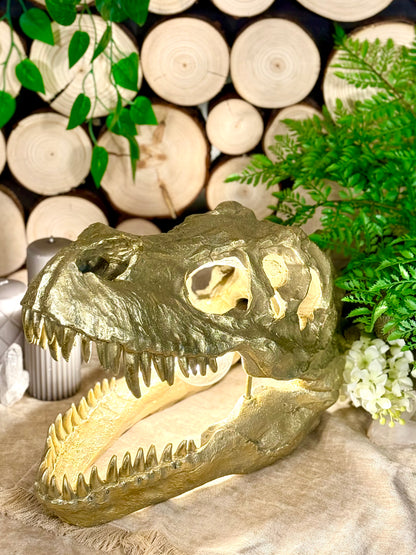 Lampe | T-Rex Wandlampe - Licht aus einer anderen Zeit.
