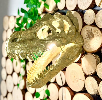 Lampe | T-Rex Wandlampe - Licht aus einer anderen Zeit.