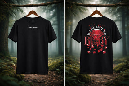 T-Shirt | Damen | Motiv: BE PASSIONATE LIKE RUBY