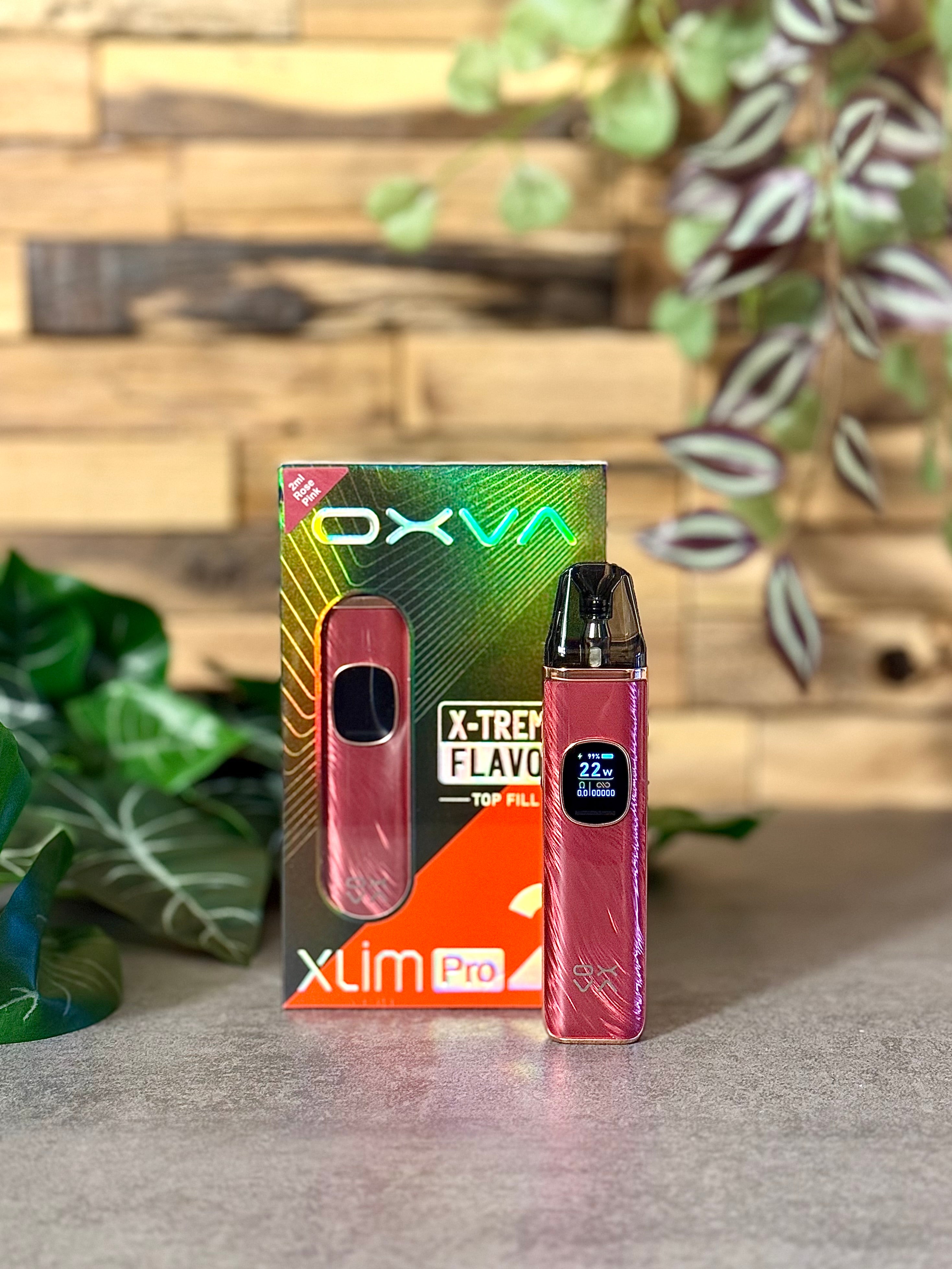 Die Oxva Xlim Pro 2 | Rosé Rot-Gold - Leidenschaft die stärker ist als jede Gewohnheit.