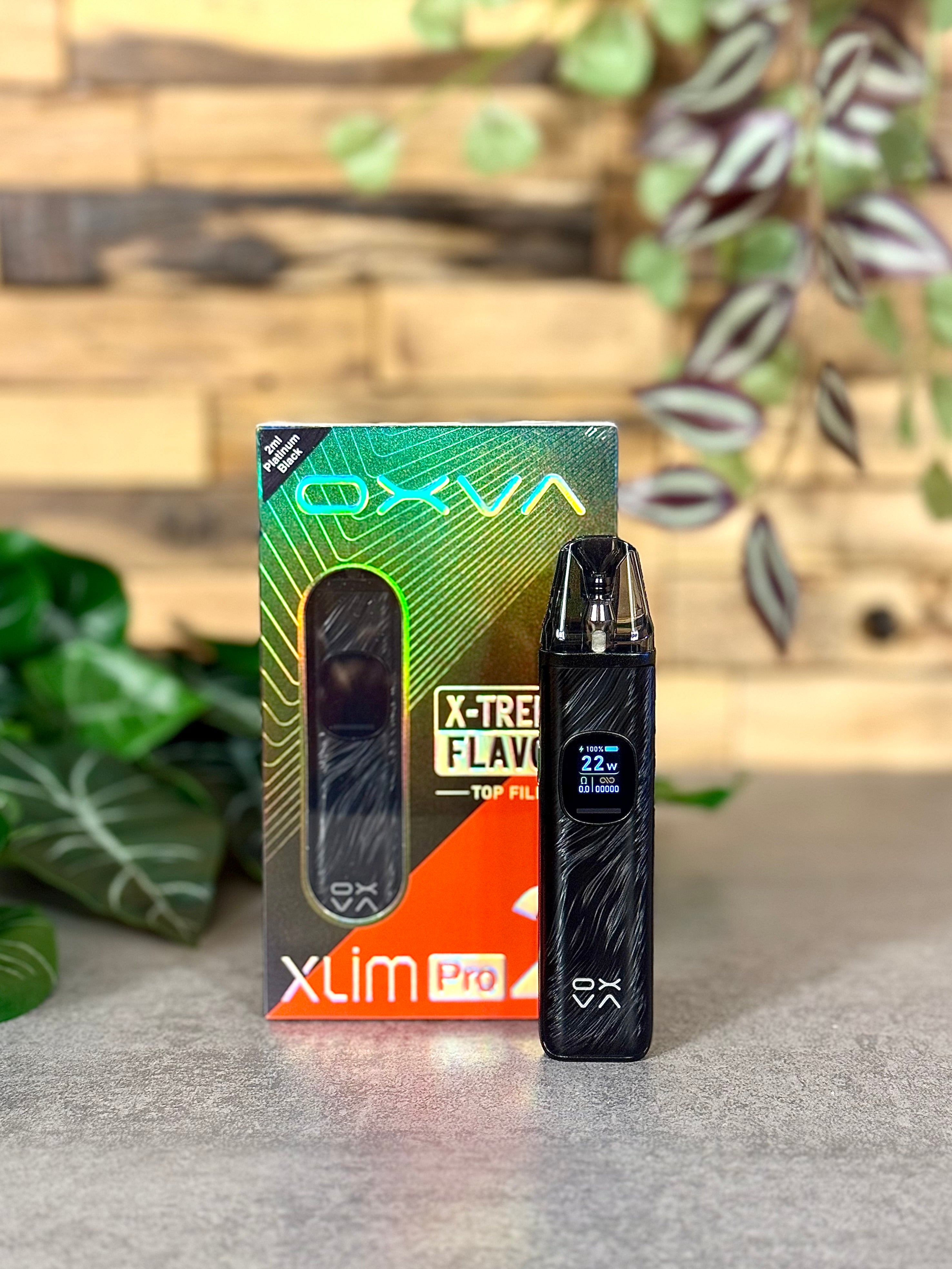 Die Oxva Xlim Pro 2 | Schwarz gebürstet - wie ein Portal in deine neue Freiheit.