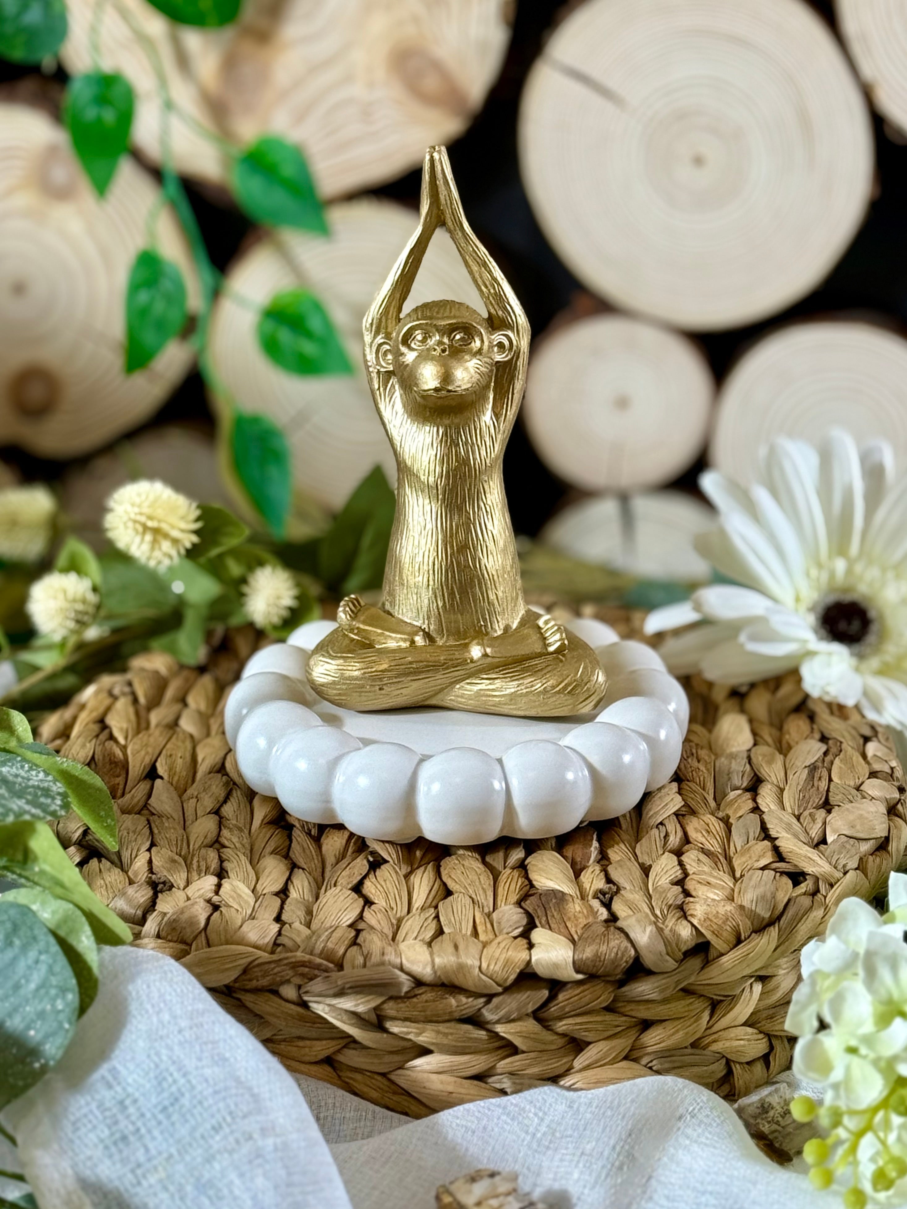 Goldener Yoga-Affe | Empfangsmodus