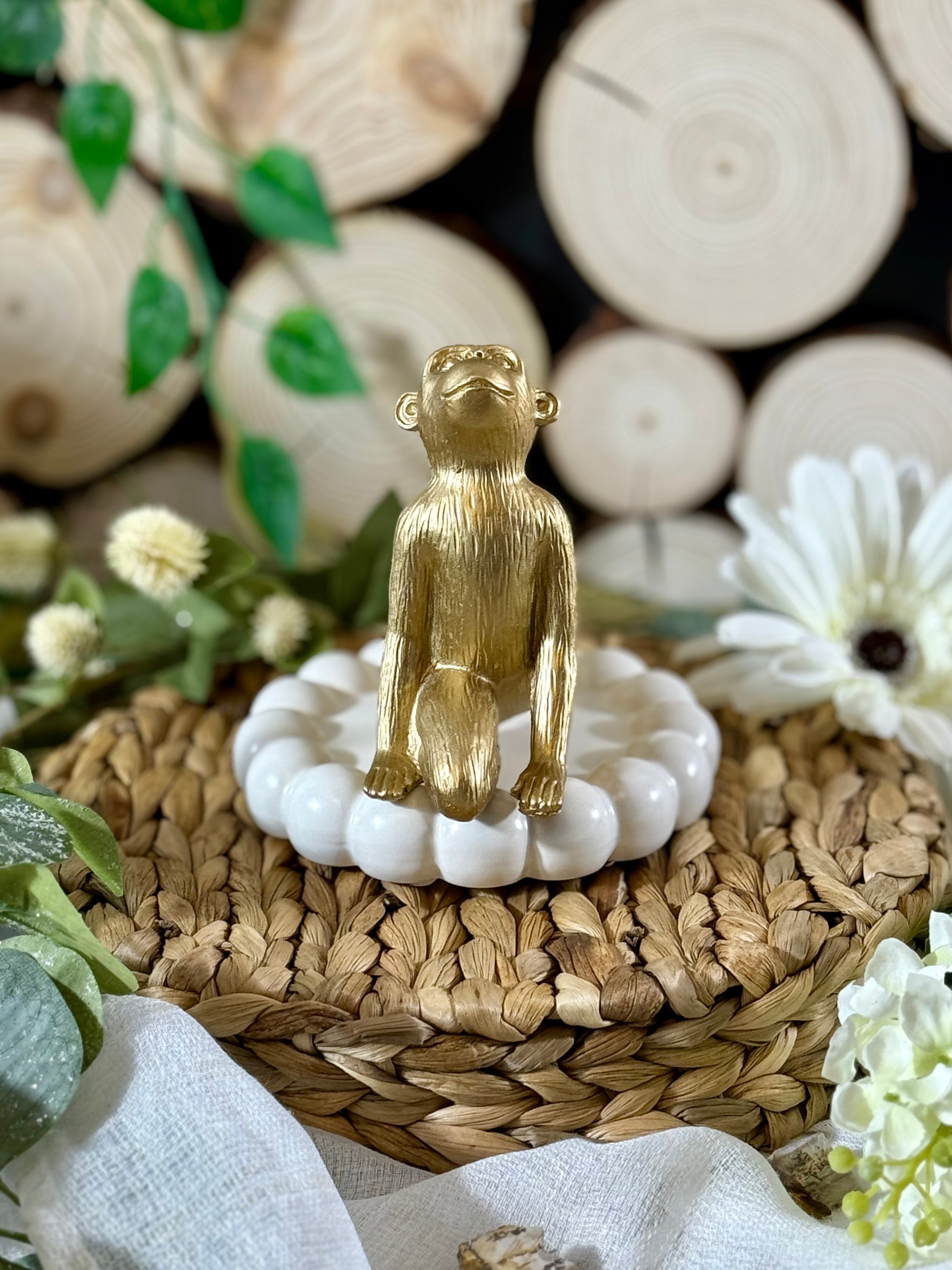 Goldener Yoga-Affe | Der Mutmacher