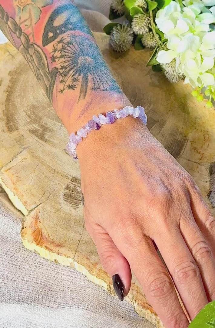 Lavendelquarz | Armband (Splitter)