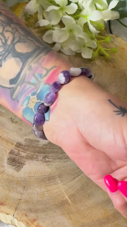 Amethyst | Armband (Freiform) große Steine