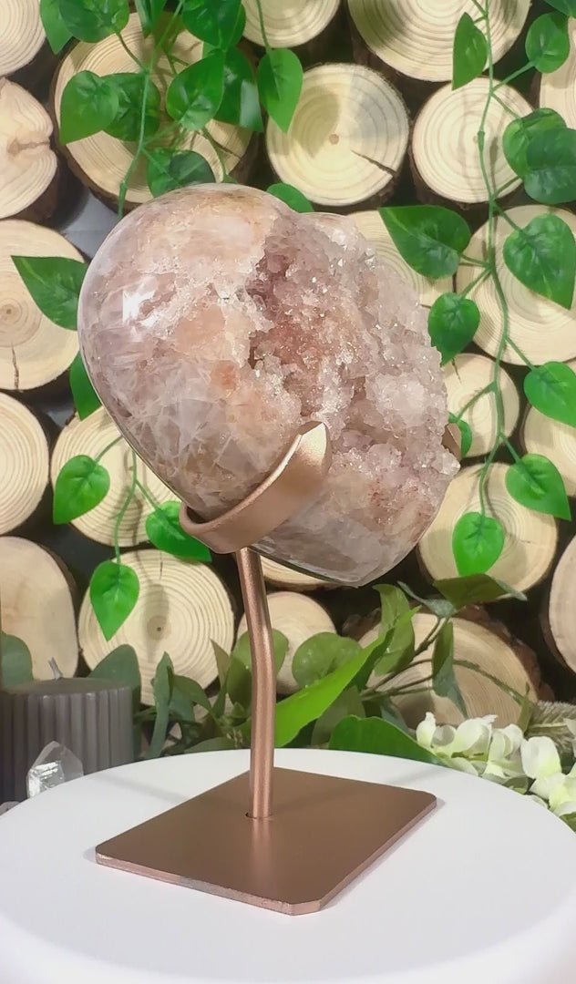 Fundstück Nr. PA20 | Pink Amethyst Herz