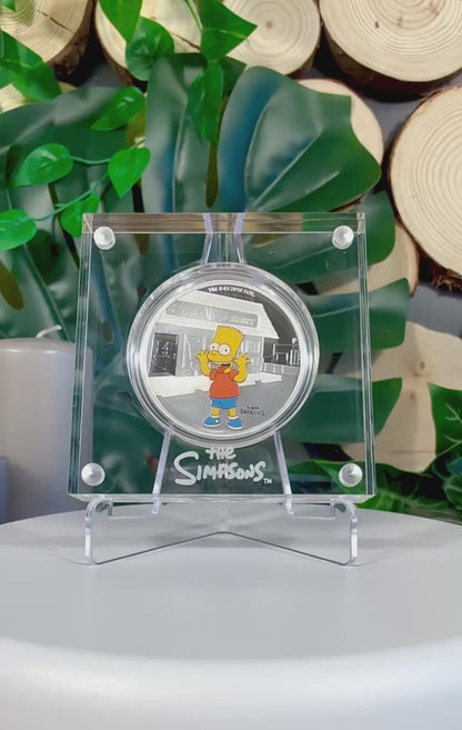 Fundstück Nr. 210 | Bart Simpson | 1 oz Silber Münze