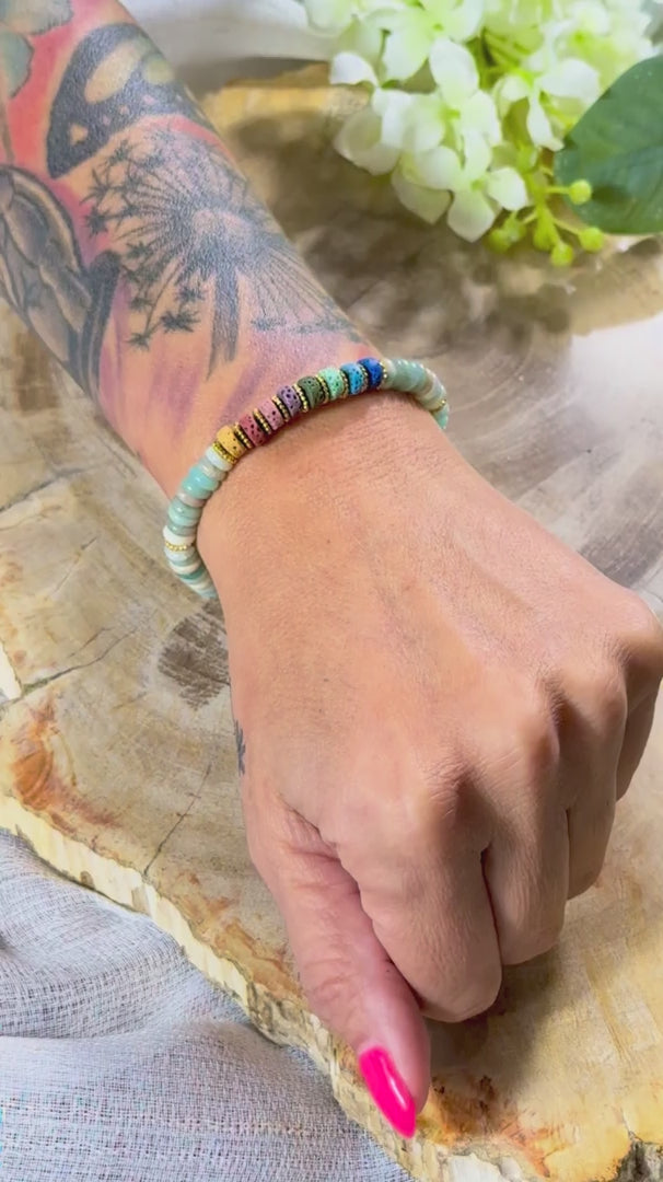 Chakra | Armband (Amazonit)