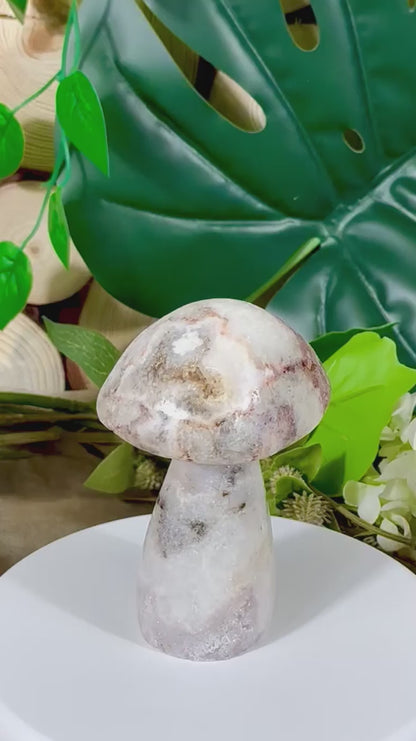 Fundstück Nr. PA8 | Pink Amethyst Pilz
