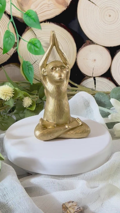 Goldener Yoga-Affe | Empfangsmodus