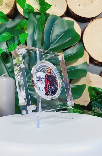 Fundstück Nr. 204 | Deadshot- Suicide Squad | 1 oz Silber Münze
