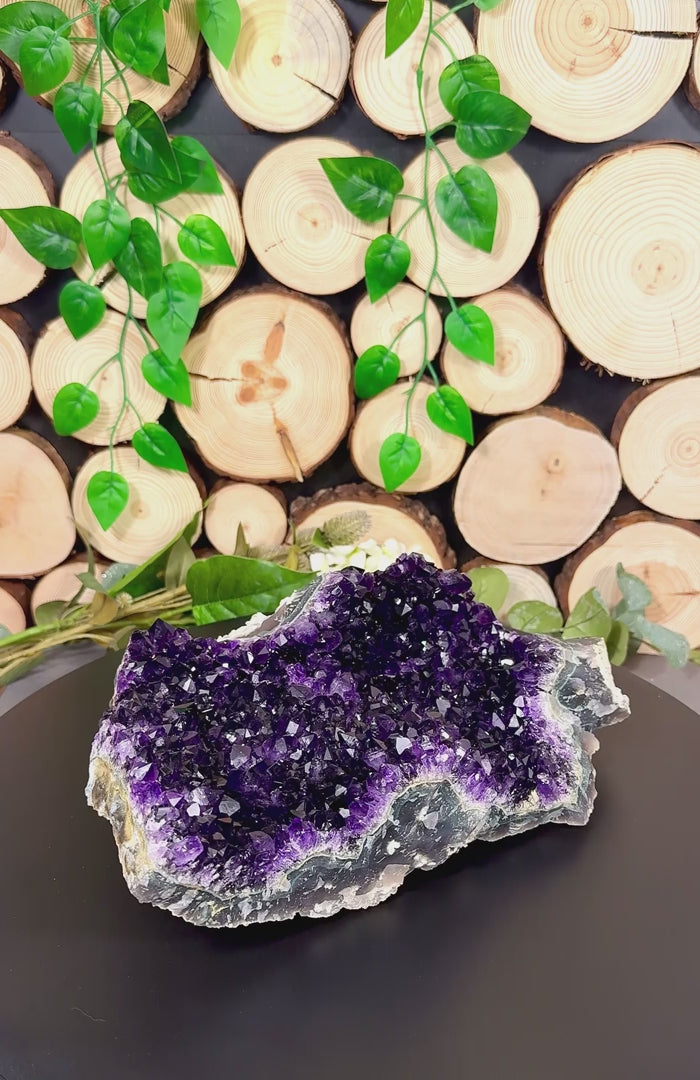 Fundstück Nr. AY26 | Amethyst Kristalllandschaft