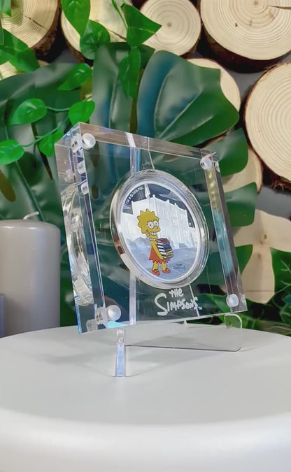 Fundstück Nr. 212 | Lisa Simpson | 1 oz Silber Münze