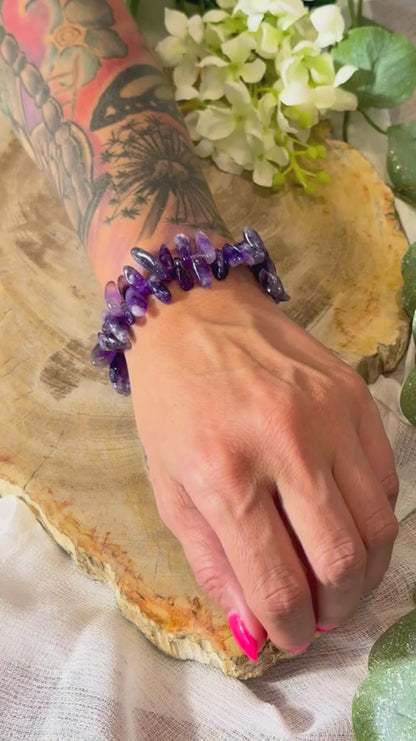 Amethyst | Armband (Tropfen)