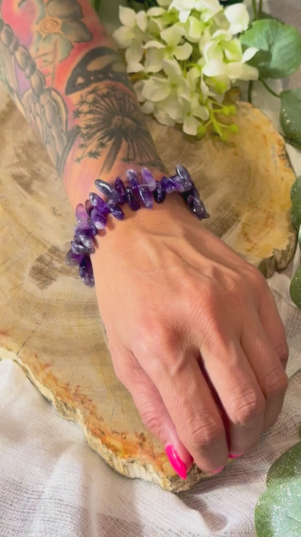 Amethyst | Armband (Tropfen)