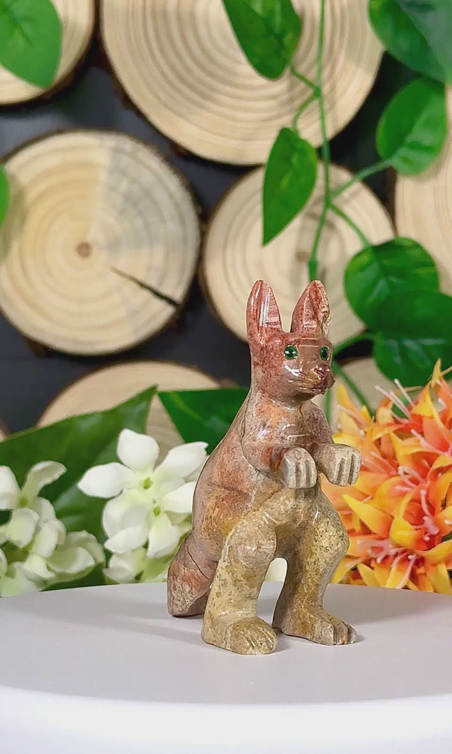 Fundstück Nr. SPECK15 | Kleines Känguru aus Speckstein