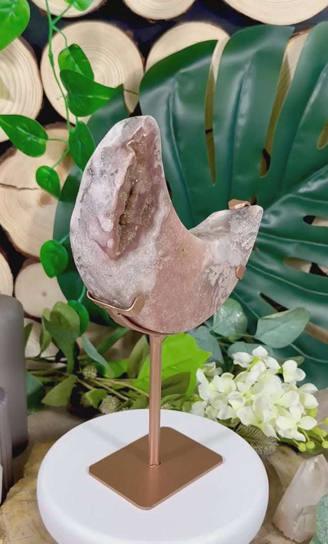 Fundstück Nr. PA7 | Pink Amethyst Mond