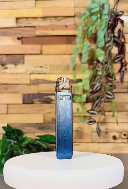 Die Uwell Caliburn G4 Mini | Blau Silber - wie ein klarer Morgen ohne Tabak.