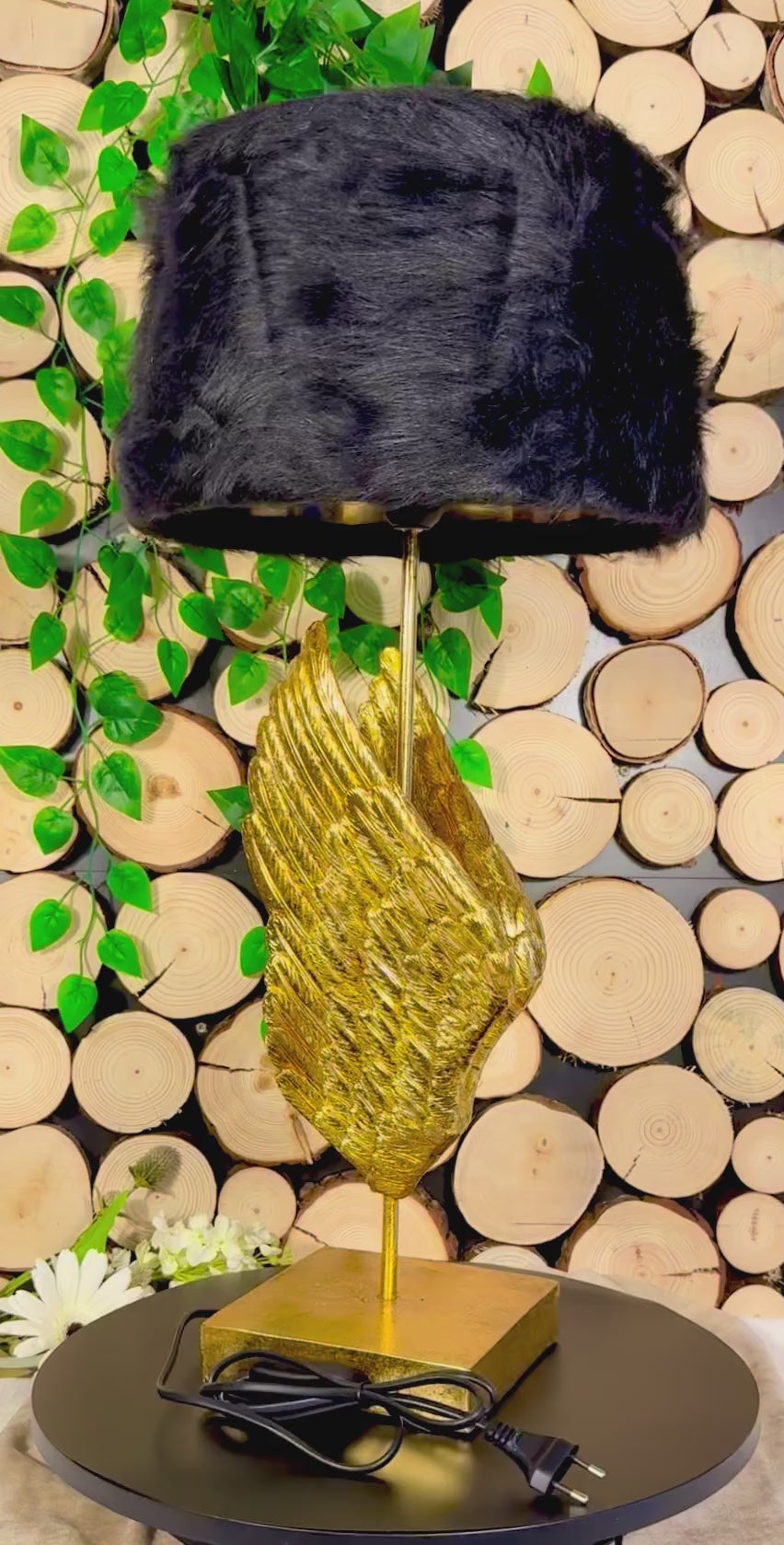 Lampe | Die goldenen Flügel - Licht das dich trägt.