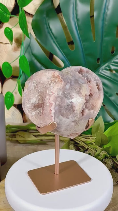 Fundstück Nr. PA2 | Pink Amethyst Herz
