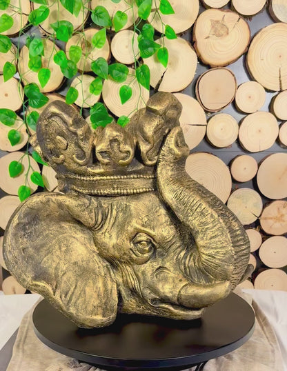 Dekotopf | Der Weise der Wildnis - Pflanztopf Elefant