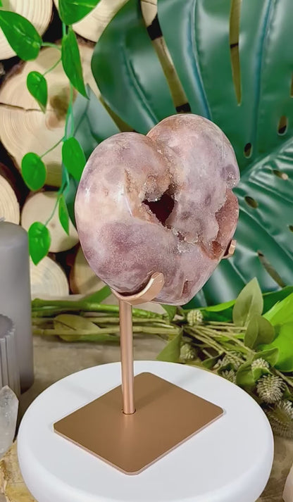 Fundstück Nr. PA3 | Pink Amethyst Herz