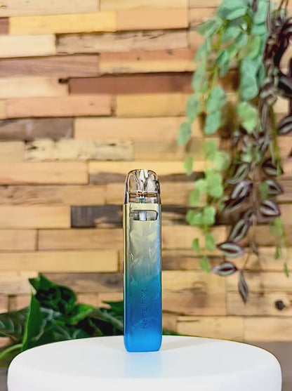 Die Uwell Caliburn G4 Mini | Blau-Gold - klar wie der Himmel, strahlend wie dein Sieg.